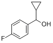 structure of CAS# 827-88-3, alpha-Cyclopropyl-4-Fluorobenzyl Alcohol;St5406215;Alpha-Cyclopropyl-4-Fluorobenzyl Alcohol