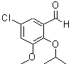 CAS#: 827593-20-4， 5-Chloro-2-isopropoxy-3-methoxybenzaldehyde