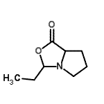 CAS#: 827624-08-8， 3-Ethyltetrahydro-1H-pyrrolo[1,2-c][1,3]oxazol-1-one