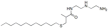 CAS#: 82766-25-4， N-[2-[(2-Aminoethyl)Amino]Ethyl]-3-(Dodecylthio)-2-Methyl-Propanamide