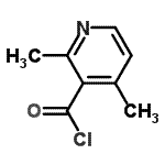 CAS#: 82776-24-7， 2,4-dimethylpyridine-3-carbonyl chloride