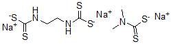 CAS#: 82795-38-8， Dimethylcarbamodithioic acid sodium salt, mixt. with disodium 1,2-ethanediylbis(carbamodithioate)