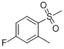 结构式 CAS# 828270-62-8, 4-氟-2-甲基-1-(甲基磺酰基)苯