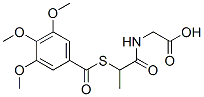 CAS#: 82922-44-9， N-[1-Oxo-2-[(3,4,5-Trimethoxybenzoyl)Thio]Propyl]Glycine