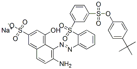 CAS#: 83027-50-3， Sodium 6-Amino-5-[[2-[[3-[[4-(Tert-Butyl)Phenoxy]Sulphonyl]Phenyl]Sulphonyl]Phenyl]Azo]-4-Hydroxynaphthalene-2-Sulphonate