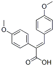 CAS#: 83072-25-7， (4-Methoxyphenyl)(4-Methoxybenzylidene)Acetic Acid