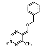CAS#: 831218-48-5， (5Z)-5-[(Benzyloxy)methylene]-6-methyl-2,5-dihydro-1,2,4-triazine