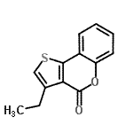 CAS#: 831225-62-8， 3-Ethyl-4H-thieno[3,2-c]chromen-4-one