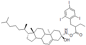 CAS#: 83172-18-3， Cholesteryl Iopanoate
