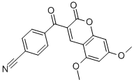 CAS#: 83179-55-9， 3-(4-Cyanobenzoyl)-5,7-Dimethoxycoumarin