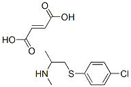 CAS#: 83197-87-9， 1-(4-Chlorophenylthiomethyl)-N-methylethylamine fumarate