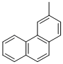 structure of CAS# 832-71-3, 3-Methylphenanthrene;Nsc408897;Phenanthrene, 3-Methyl- (8Ci)(9Ci)