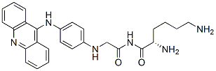 CAS#: 83209-81-8， (2S)-N-[2-[[4-(Acridin-9-Ylamino)Phenyl]Amino]Acetyl]-2,6-Diamino-Hexanamide