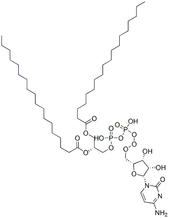 CAS#: 83214-11-3， [[(2R,3R,4S,5R)-5-(4-Amino-2-Oxo-Pyrimidin-1-Yl)-3,4-Dihydroxy-Oxolan- 2-Yl]Methoxy-Hydroxy-Phosphoryl]Oxy-[(2R)-2,3-Dioctadecanoyloxypropoxy ]Phosphinic Acid