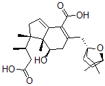 CAS#: 83216-10-8， (1S,bR)-4-Carboxy-5-[[(1S,4S)-3,3-Dimethyl-2-Oxo-7-Oxabicyclo[2.2.1]Heptan-1-Yl]Methyl]-2,6,7,7a-Tetrahydro-7b-Hydroxy-b,1,7aa-Trimethyl-1H-Indene-1a-Propanoic Acid