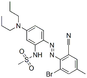CAS#: 83249-54-1， N-[2-[(2-Bromo-6-Cyano-p-Tolyl)Azo]-5-(Dipropylamino)Phenyl]Methanesulphonamide