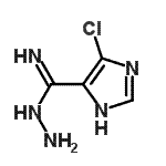 CAS#: 83256-04-6， 4-Chloro-1H-imidazole-5-carboximidohydrazide