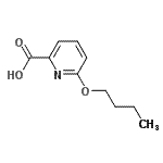 CAS#: 83282-26-2， 6-Butoxy-2-pyridinecarboxylic acid