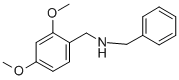 structure of CAS# 83304-60-3, Benzyl-(2,4-Dimethoxy-Benzyl)-Amine;(2,4-Dimethoxyphenyl)Methyl-(Phenylmethyl)Ammonium;Benzyl-(2,4-Dimethoxybenzyl)Ammonium;Zinc00280945