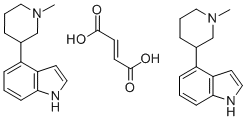 CAS#: 83363-32-0， 4-(1-Methyl-3-Piperidinyl)-1H-Indole (E)-2-Butenedioate (2:1)