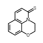 CAS#: 83367-32-2， 2,3-Dihydro-5H-[1,4]oxazino[2,3,4-ij]quinoline-5-thione