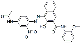 CAS#: 83399-79-5， 4-[[4-(Acetylamino)-2-Nitrophenyl]Azo]-3-Hydroxy-N-(2-Methoxyphenyl)Naphthalene-2-Carboxamide