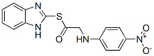 CAS#: 83408-85-9， 1-(1H-Benzoimidazol-2-Ylsulfanyl)-2-[(4-Nitrophenyl)Amino]Ethanone