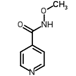 CAS#: 83421-33-4， N-Methoxyisonicotinamide