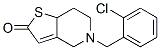 CAS#: 83427-51-4， 5-[(2-Chlorophenyl)Methyl]-5,6,7,7a-Tetrahydrothieno[3,2-c]Pyridin-2(4H)-One