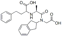 CAS#: 83435-65-8， N-(N-(1-Carboxy-3-Phenylpropyl)Alanyl)-N-(Indan-2-Yl)Glycine