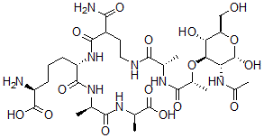 CAS#: 83487-85-8， Muramyl Pentapeptide