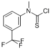 结构式 CAS# 83508-62-7, N-甲基-N-(3-三氟甲基苯基)-硫代氨基甲酰氯