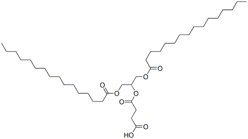 CAS#: 83554-62-5， Butanedioic Acid, Mono(2-((1-Oxohexadecyl)Oxy)-1-(((1-Oxohexadecyl)Oxy )Methyl)Ethyl) Ester