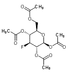 CAS#: 83602-93-1， 1,2,4,6-Tetra-O-acetyl-3-deoxy-3-fluoro-beta-D-glucopyranose