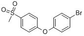 CAS#: 83642-28-8， 1-(4-Bromophenoxy)-4-Methanesulfonylbenzene