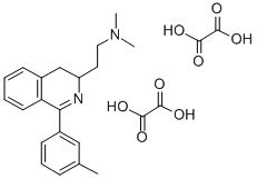 CAS#: 83658-44-0， 3,4-Dihydro-N,N-Dimethyl-1-(3-Methylphenyl)-3-Isoquinolineethanamine Ethanedioate (1:2)