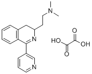 CAS#: 83658-89-3， 3,4-Dihydro-N,N-Dimethyl-1-(3-Pyridinyl)-3-Isoquinolineethanamine Ethanedioate