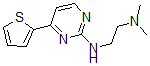 CAS#: 83726-76-5， N-(2''-(Dimethylamino)ethyl)-4-(thien-2'-yl)pyrimidin-2-amine
