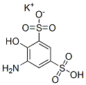CAS 登录号：83763-34-2， 5-氨基-4-羟基-1,3-苯二磺酸钾盐(1:1)