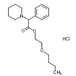 CAS#: 83803-38-7， 2-Butoxyethyl phenyl(1-piperidinyl)acetate hydrochloride (1:1)