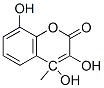 CAS#: 83808-56-4， 8-Hydroxy-4-Methyl-3,4-Dihydroxycoumarin