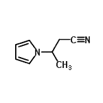CAS#: 83813-74-5， 3-(1H-Pyrrol-1-yl)butanenitrile