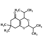 CAS#: 83814-62-4， 2,4-Diisopropyl-7,7-dimethyl-4,6,7,8-tetrahydro-5H-1,3-benzodioxin-5-one