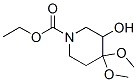 CAS#: 83898-43-5， Ethyl 3-Hydroxy-4,4-Dimethoxypiperidine-1-Carboxylate