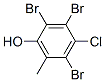 CAS#: 83918-56-3， 2,3,5-Tribromo-4-Chloro-6-Methylphenol