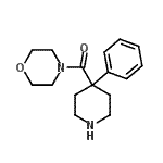 CAS#: 83929-37-7， 4-Morpholinyl(4-phenyl-4-piperidinyl)methanone