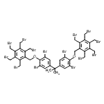 CAS#: 83929-74-2， 1,1'-{2,2-Propanediylbis[(2,6-dibromo-4,1-phenylene)oxymethylene]}bis[pentakis(bromomethyl)benzene]