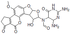 CAS#: 83953-67-7， 2,3-Dihydro-2,3-(N(5)-Formyl-2',5',6'-Triamino-4-Oxo-N(5)-Pyrimidyl)-3-Hydroxyaflatoxin B(1)