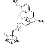 CAS#: 83968-47-2， (5alpha,6alpha)-3-Methoxy-17-methyl-7,8-didehydro-4,5-epoxymorphinan-6-yl [(1S)-7,7-dimethyl-2-oxobicyclo[2.2.1]hept-1-yl]methanesulfonate
