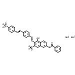 CAS#: 83968-57-4， Diammonium 7-(benzoylamino)-4-hydroxy-3-({4-[(4-sulfonatophenyl)diazenyl]phenyl}diazenyl)-2-naphthalenesulfonate